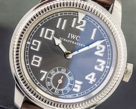 IWC Vintage Collection Pilot Watch 18K White Gold.